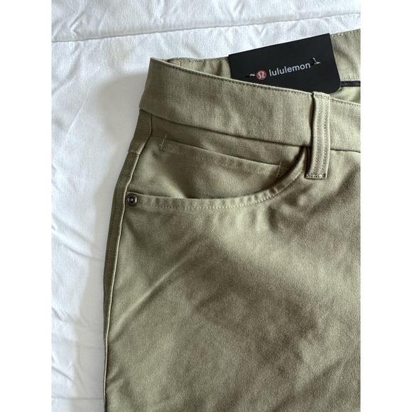 Lululemon ABC Slim-Fit Pant 32"L *Utilitech BALF Bay Leaf Green Men's Size 28 - Picture 8 of 11